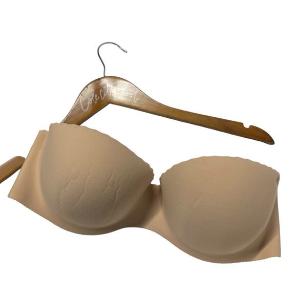Victorias Secret Angels Embrace Nude Convertible Strapless Bra 36D - Picture 1 of 6